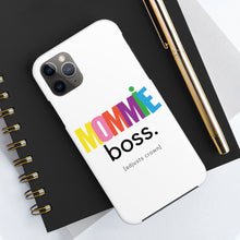 Load image into Gallery viewer, Mommie. Boss. Case Mate Tough Phone Case
